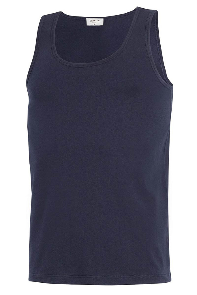 IMPETUS Singlet Organic - navy