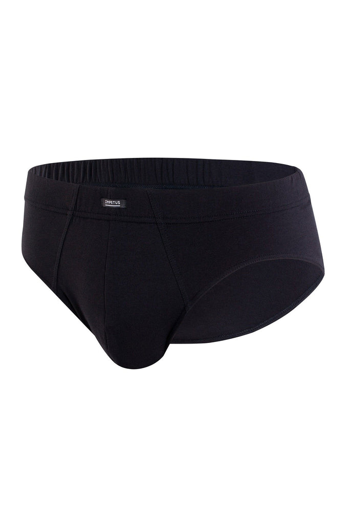 Impetus Slip Cotton-Modal in Schwarz