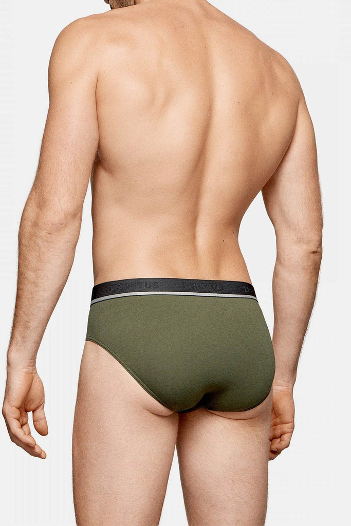 Impetus Slip Cotton Stretch iim Doppelpack in Grün und Schwarz aus Baumwolle mit Elasthan