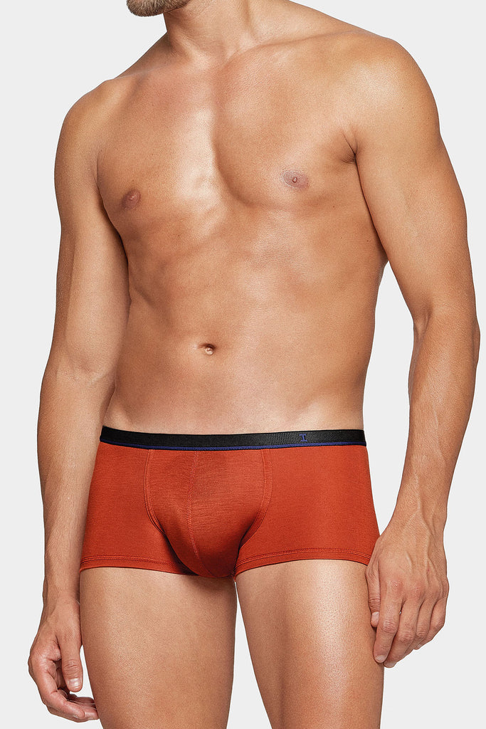 I AM WHAT I WEAR 2x Trunk Decided - orange/schwarz