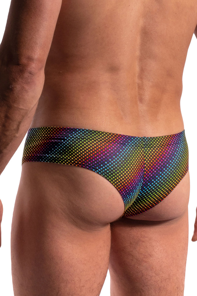 Manstore Cheeky Brief M2278 aus Microfaser in Rainbow