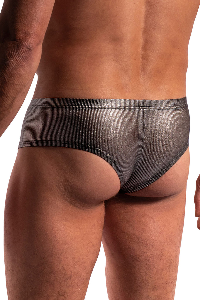 Manstore Cheeky Brief M2281 aus Microfaser in Silber