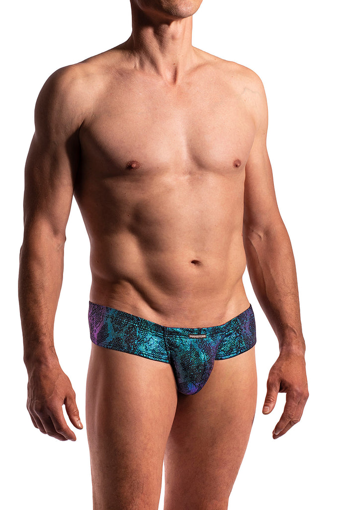 Manstore Cheeky Brief in Snake Print
