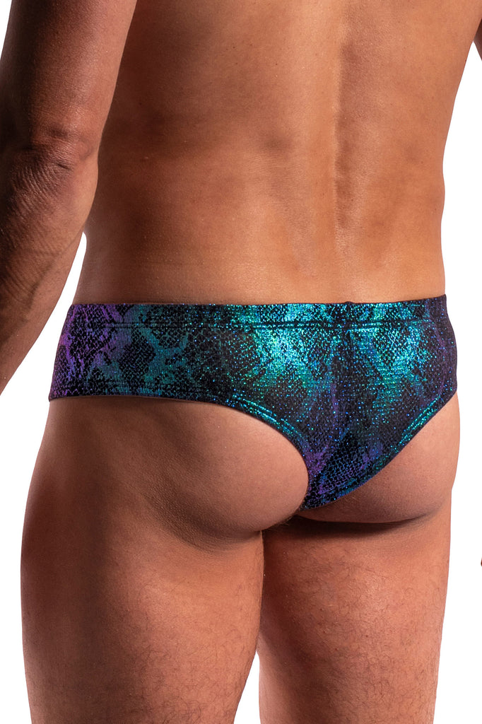Manstore Cheeky Brief in Snake Print