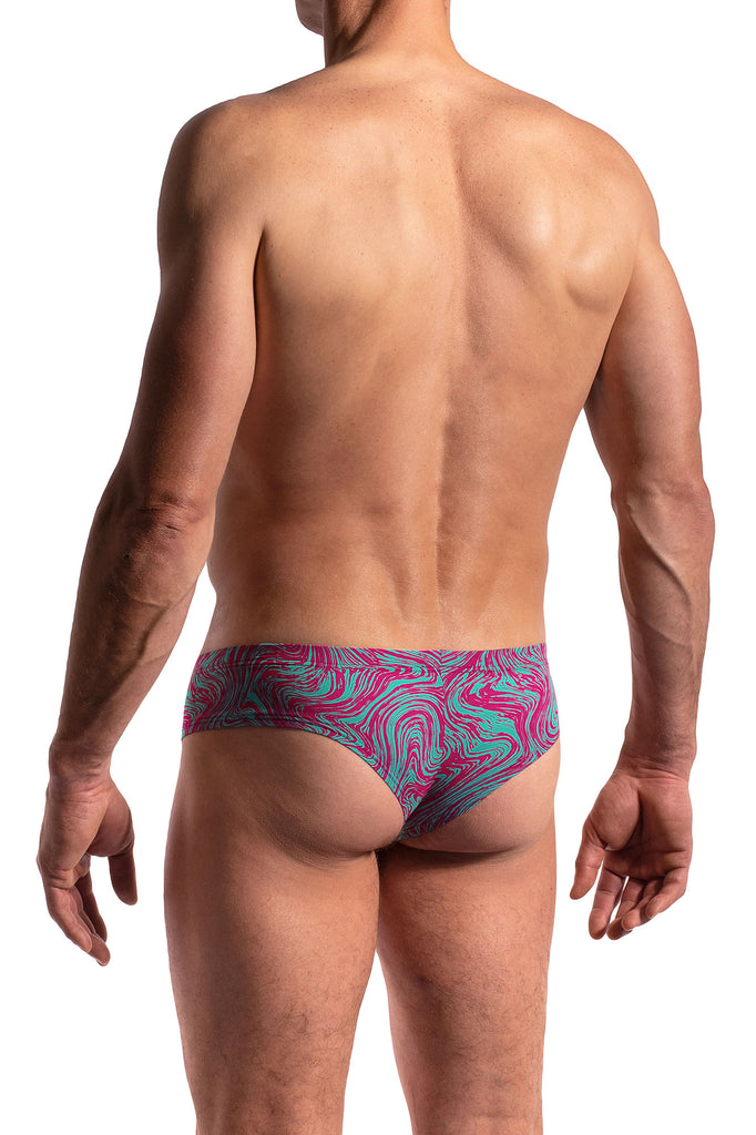 Manstore Cheeky Brief M800 aus Microfaser in Gravure