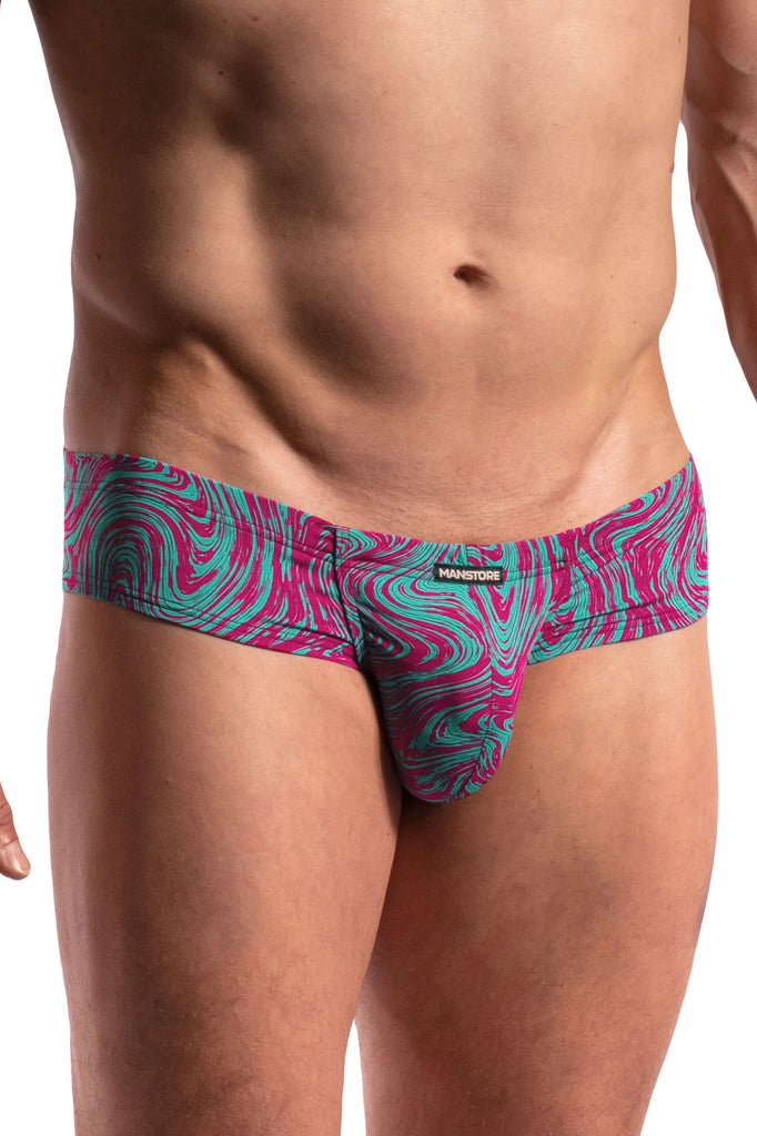 Manstore Cheeky Brief M800 aus Microfaser in Gravure