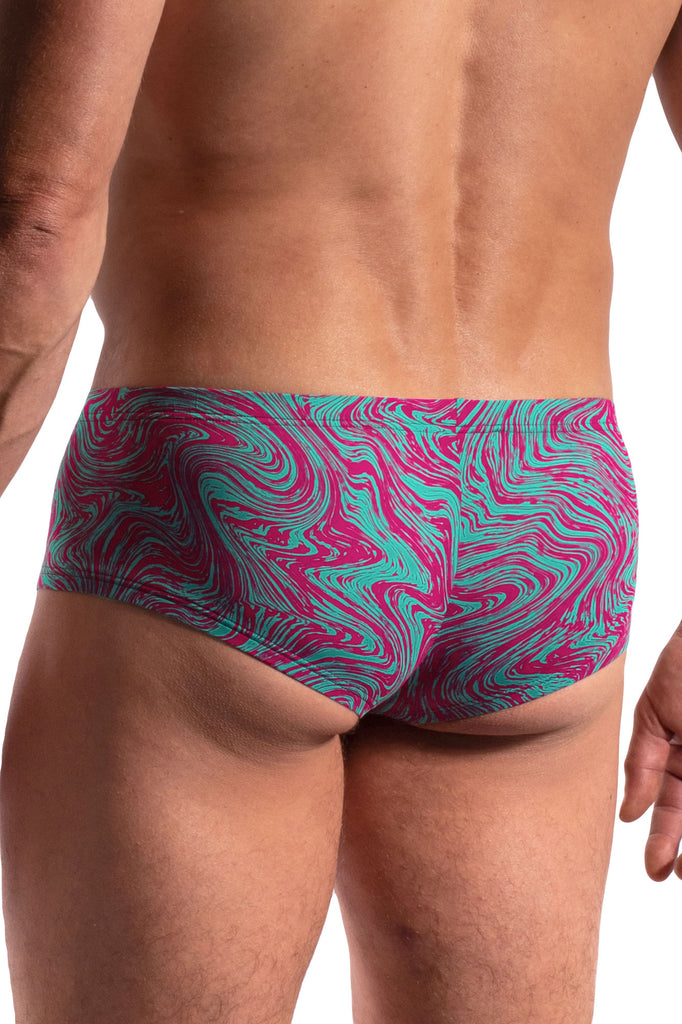 Manstore Hot Pants M800 aus Microfaser in Gravure