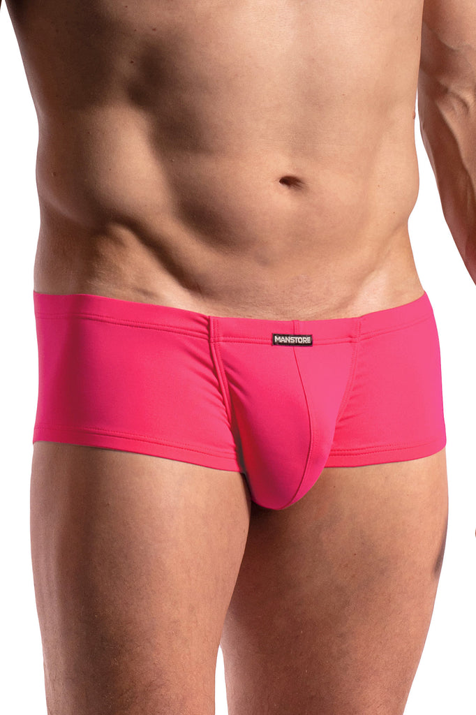 Manstore Hot Pants M800 aus Microfaser in Pink