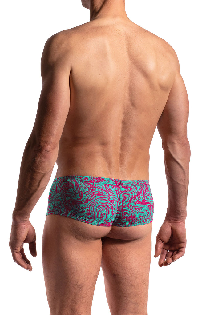 Manstore Hot String Pants M800 aus Microfaser in Gravure