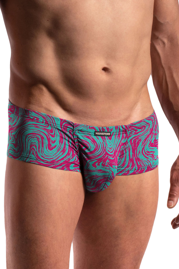 Manstore Hot String Pants M800 aus Microfaser in Gravure