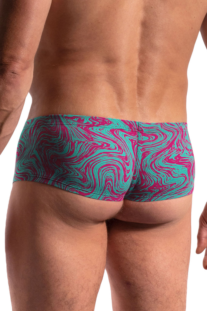Manstore Hot String Pants M800 aus Microfaser in Gravure