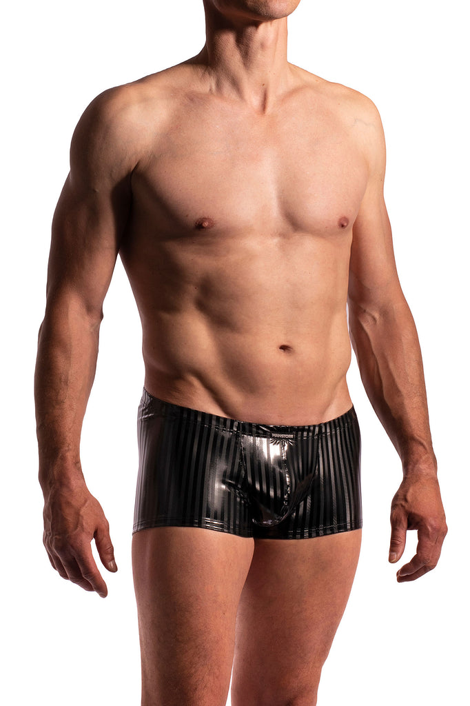 Manstore Micro Pants M2277 aus schwarzem Lack