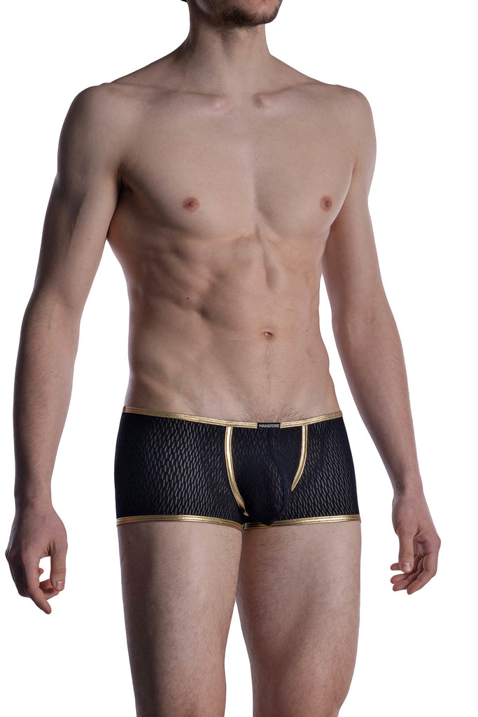 Manstore Bungee Pants M2008 - black/gold