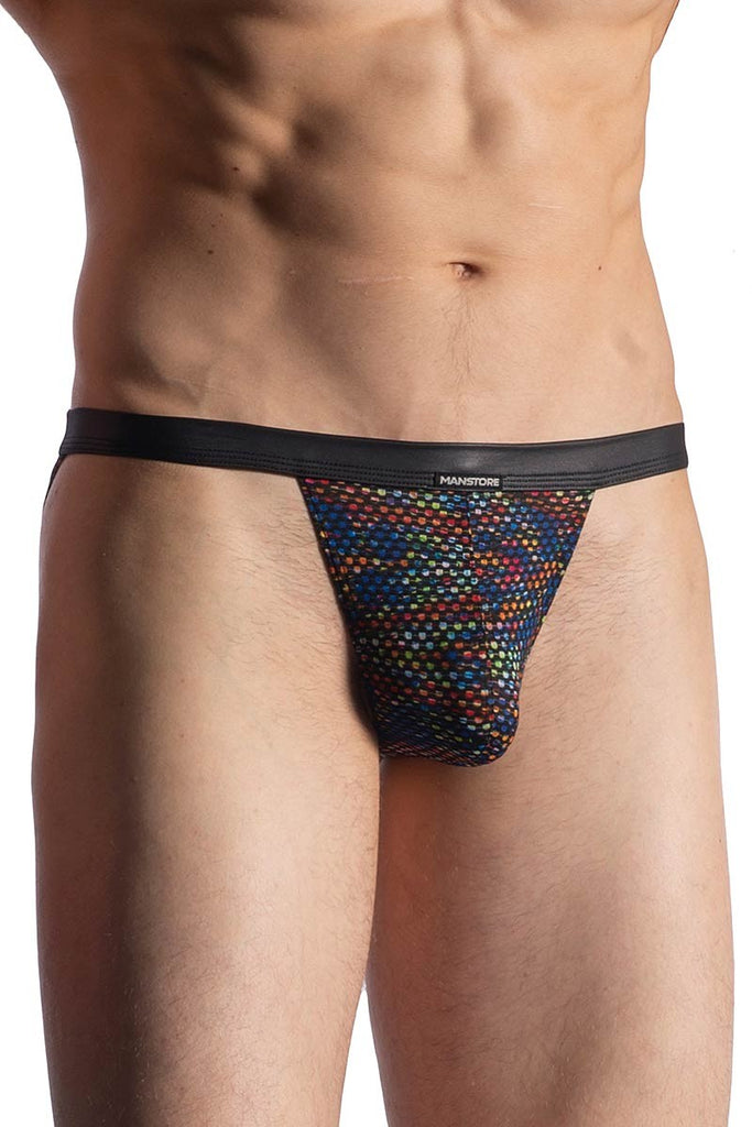 Manstore Micro Tanga M913 - black print