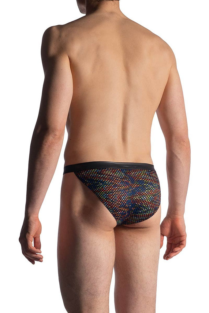 Manstore Micro Tanga M913 - black print
