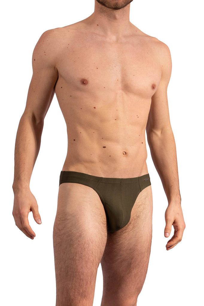 Olaf Benz Brazilbrief RED2211 aus Microfaser in Olive