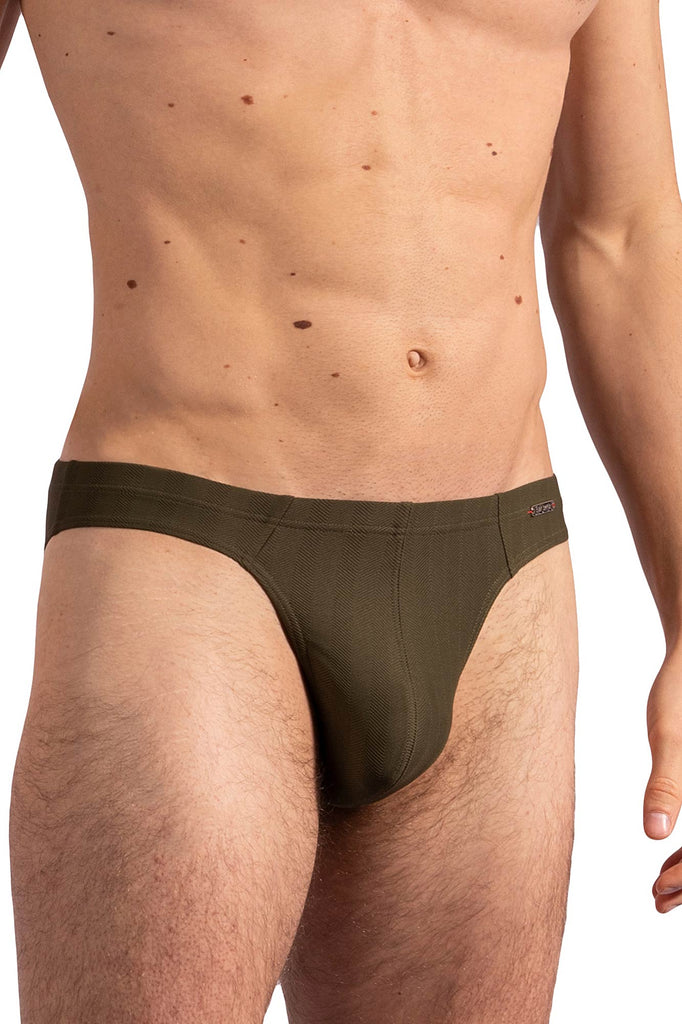 Olaf Benz Brazilbrief RED2211 aus Microfaser in Olive