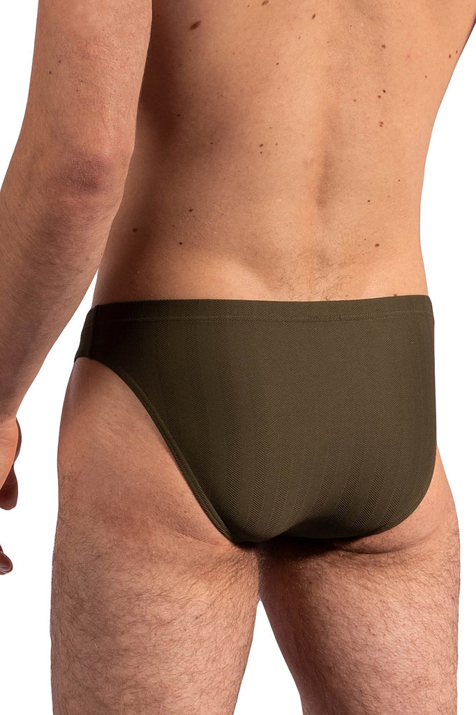 Olaf Benz Brazilbrief RED2211 aus Microfaser in Olive