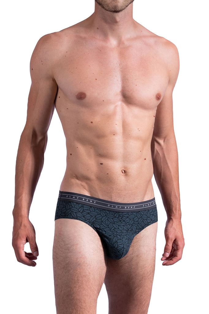 Olaf Benz RED2164 Sportbrief - blue leaf