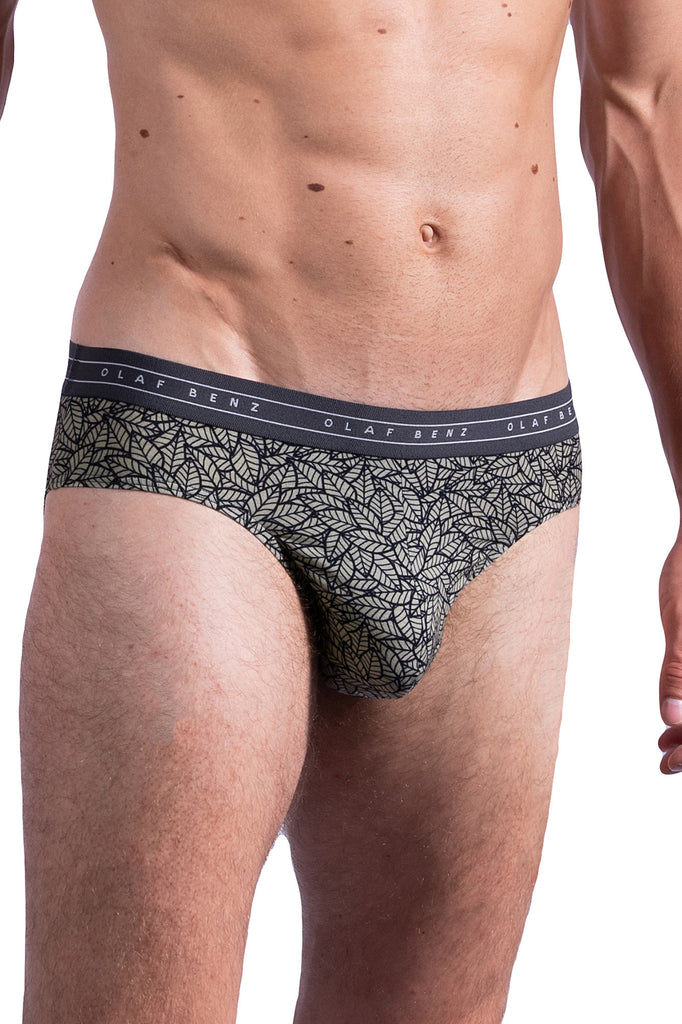 Olaf Benz RED2164 Sportbrief - stone leaf