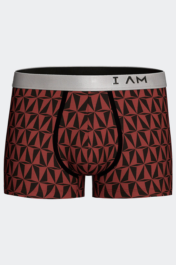 I AM Retro Sharpline in Rot/Schwarz aus Lyocell von Impetus