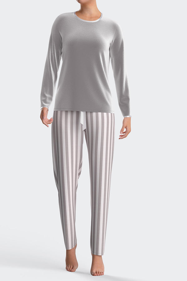 Impetus Pyjama Cinder mit Wärmeisolation in Sandfarben