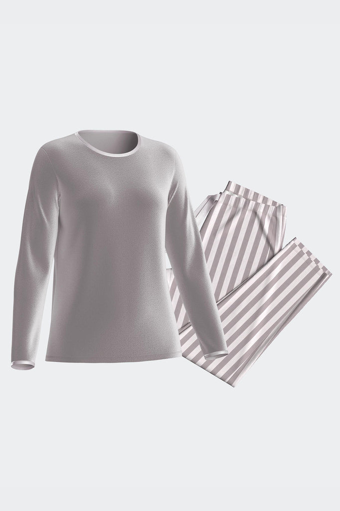 Impetus Pyjama Cinder mit Wärmeisolation in Sandfarben