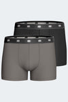 Impetus Retro Gridline aus Lyocell mit Elasthan in Grau und Schwarz