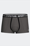 Impetus Retro Sport aus Microfaser mit kurzem Bein in Grau