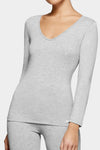 Impetus Damen Thermo Shirt in Grau