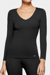 Impetus Damen Thermo Shirt in Schwarz