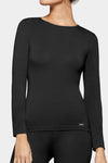 Impetus Damen Thermo Shirt in Schwarz