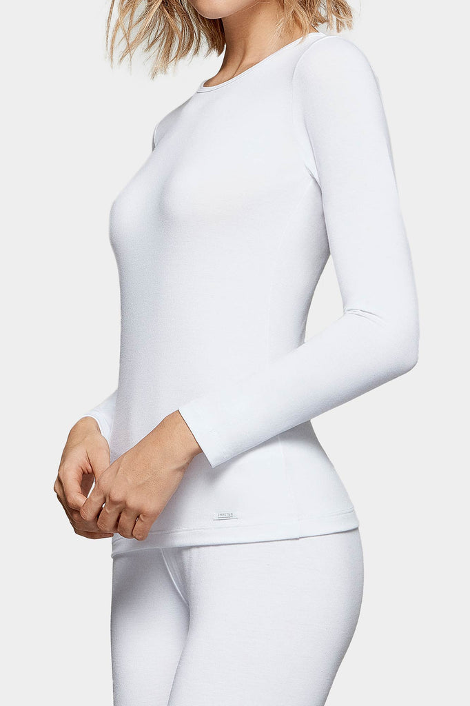 Impetus Damen Thermo Shirt in Weiß