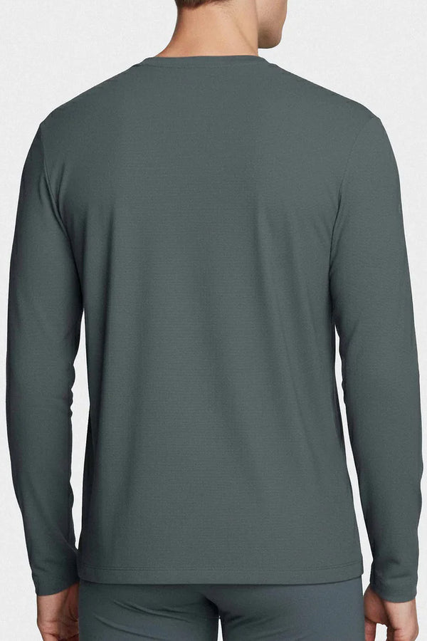 Langarm Shirt Asuka aus Lyocell und Baumwolle in Grün