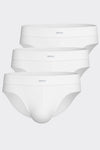 Impetus Slip Cotton-Stretch 11292020 im 3er Pack aus Baumwolle mit Elasthan in Weiß