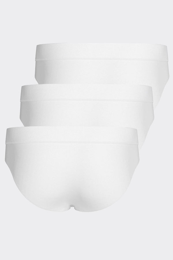Impetus Slip Cotton-Stretch 11292020 im 3er Pack aus Baumwolle mit Elasthan in Weiß