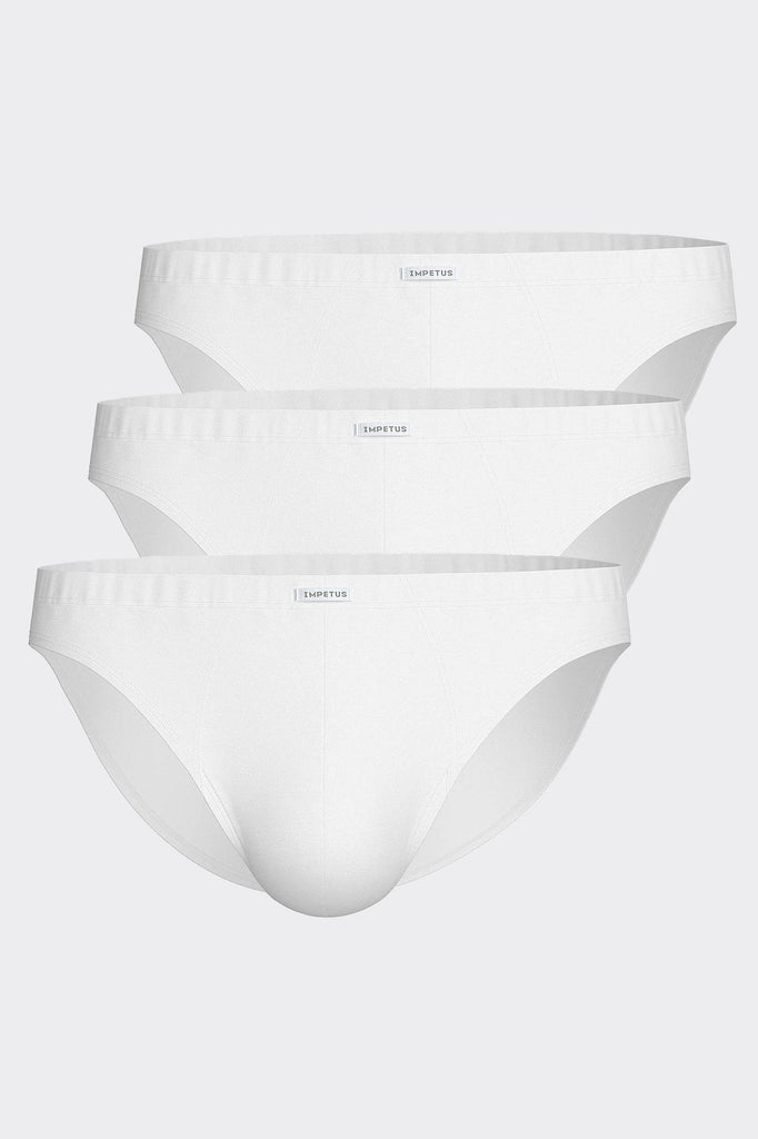 Impetus 3x Slip Cotton-Stretch 1171021 aus Baumwolle mi Elasthan in Weiß
