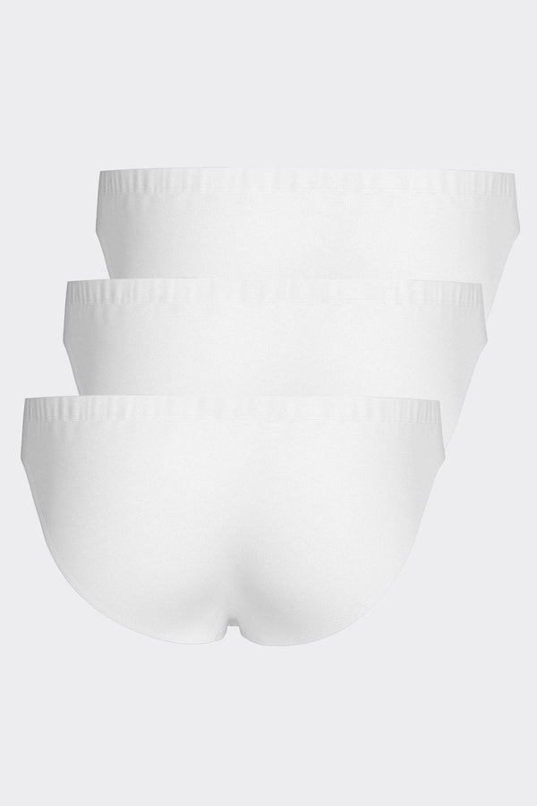 Impetus 3x Slip Cotton-Stretch 1171021 aus Baumwolle mi Elasthan in Weiß
