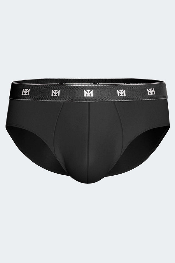Impetus Slip Gridline aus Lyocell mit Elasthan in Schwarz
