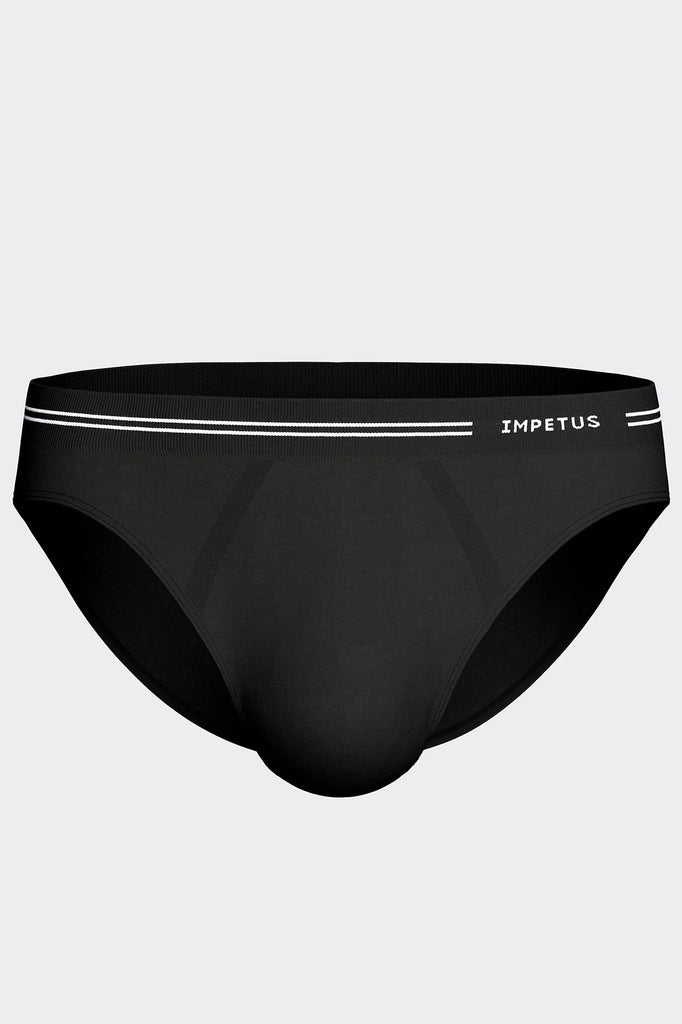 Impetus Slip Cotton Seamless aus Mischgewebe in Schwarz