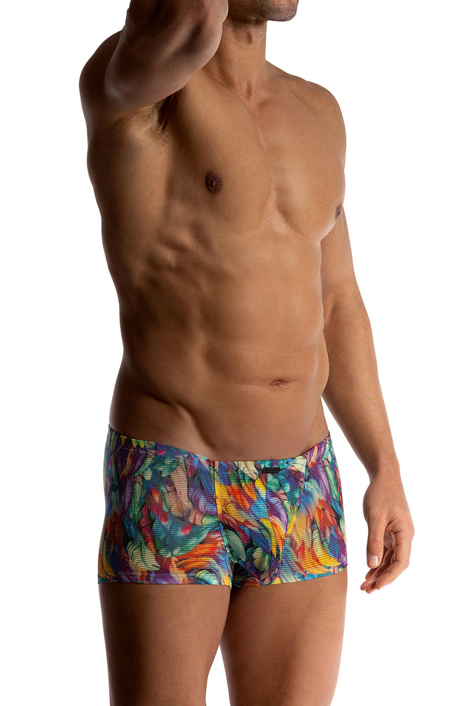 Manstore Bungee Pants M2508 aus Jersey mit Federdesign