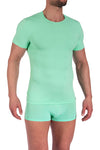 Manstore Casual Tee M800 aus Microfaser in Mint