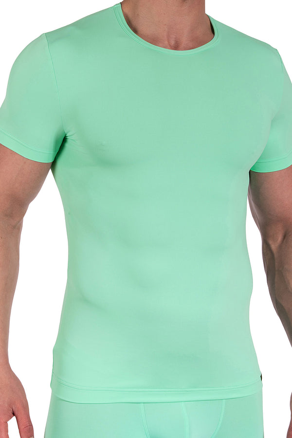 Manstore Casual Tee M800 aus Microfaser in Mint