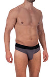 Manstore Cheeky Brief aus Jersey mit 3D Logo