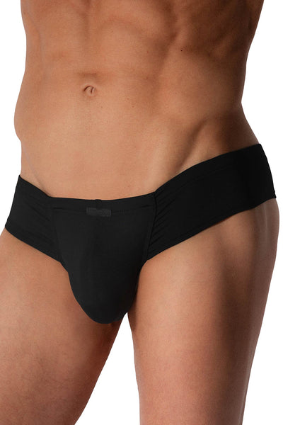 Manstore Cheeky Brief M2569 aus weicher Microfaser in Schwarz