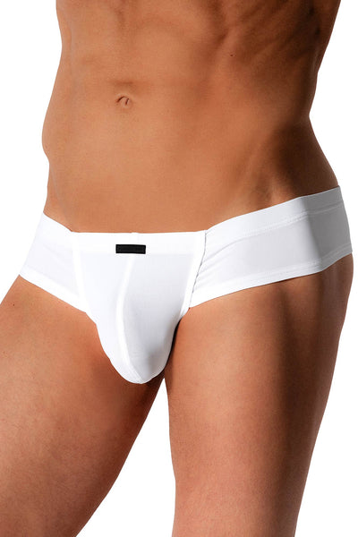 Manstore Cheeky Brief M2569 aus weicher Microfaser in Weiß