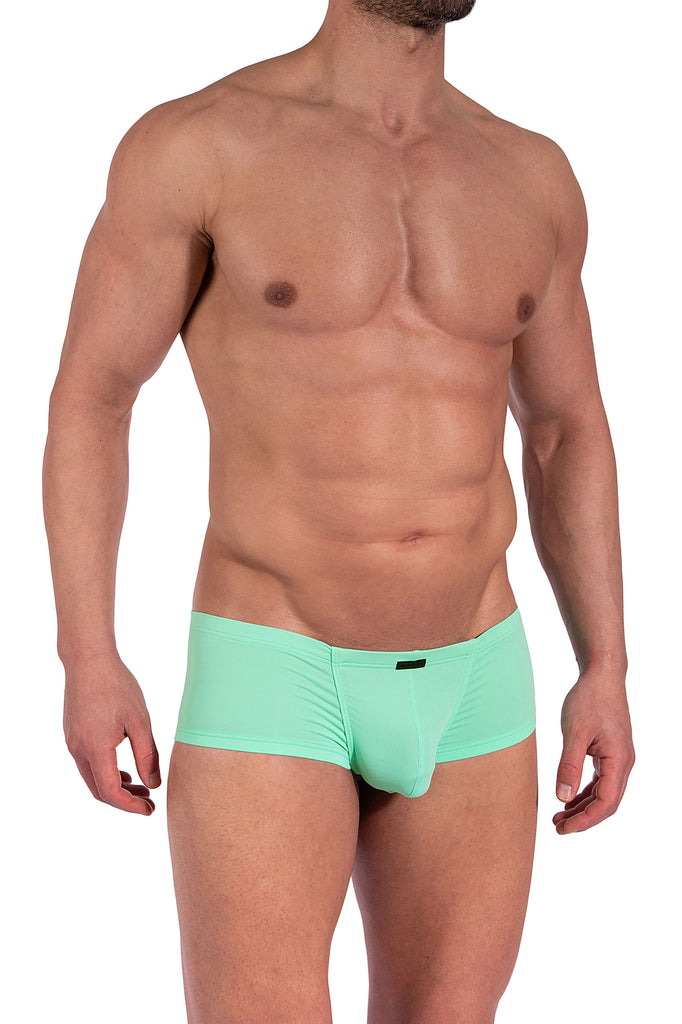 Manstore Hot Pants M800 aus Microfaser in Mint