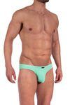 Manstore Micro Brief M800 aus Microfaser in Mint-Grün