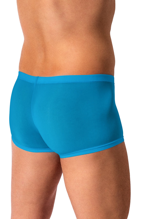 Manstore Micro Pants M101 aus halbtransparenter Microfaser in Blau