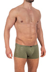 Manstore Micro Pants M2335 aus Jersey mit Leo Print in Khaki